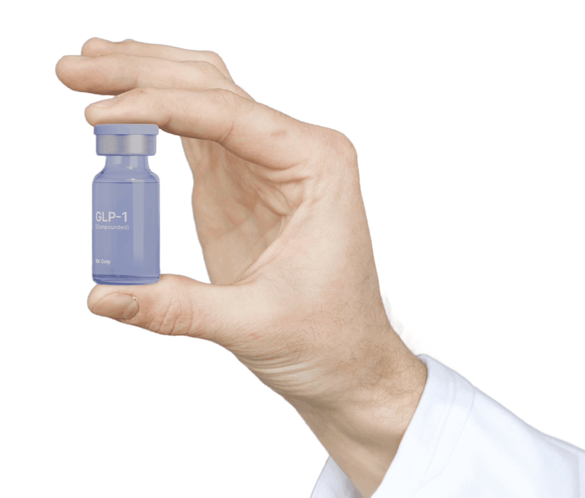Remedy vial in hand